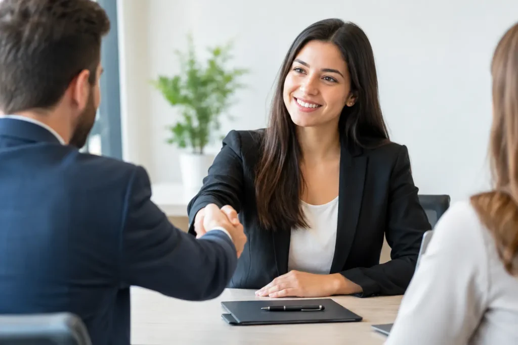 Contratación de personal permanente en empresas